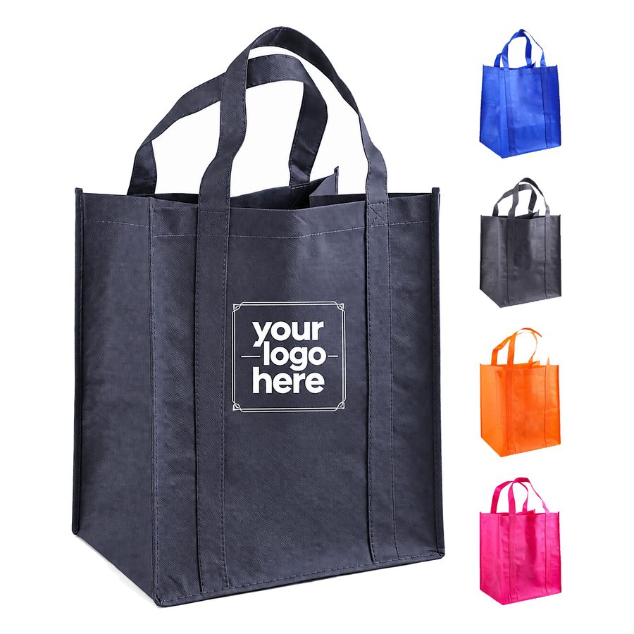 Reusable Nonwoven Tote Bag With Carry Handles