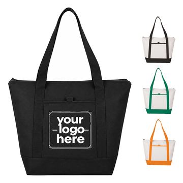 Insulated Nonwoven Cooler Tote