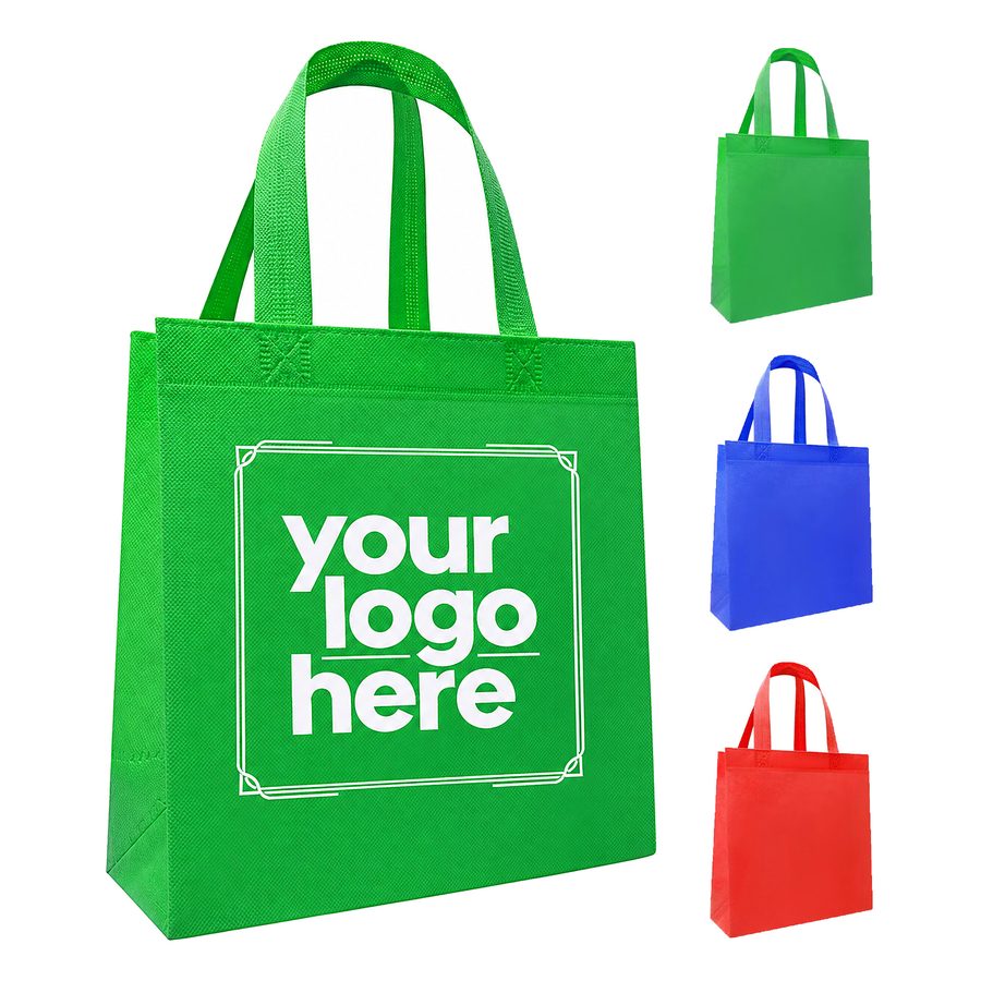 Non-Woven Polypropylene Grocery Tote With Handles