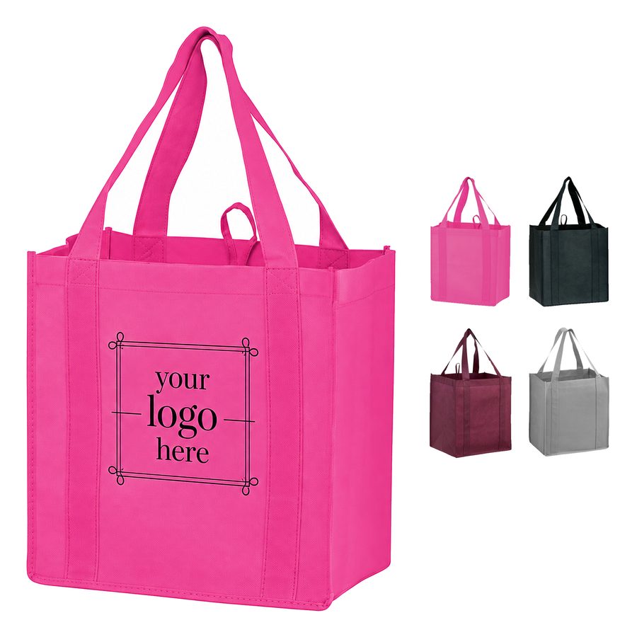 Reusable Nonwoven Grocery Tote Bag
