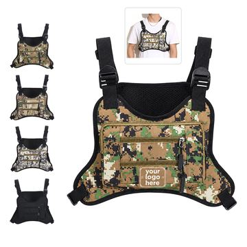 Cycling Vest Bag With Chest And Waist Compartments