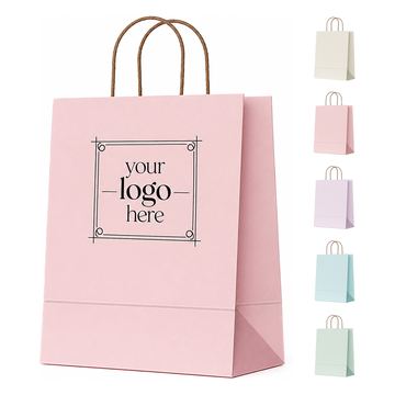 Large Recycled Kraft Paper Gift Bag