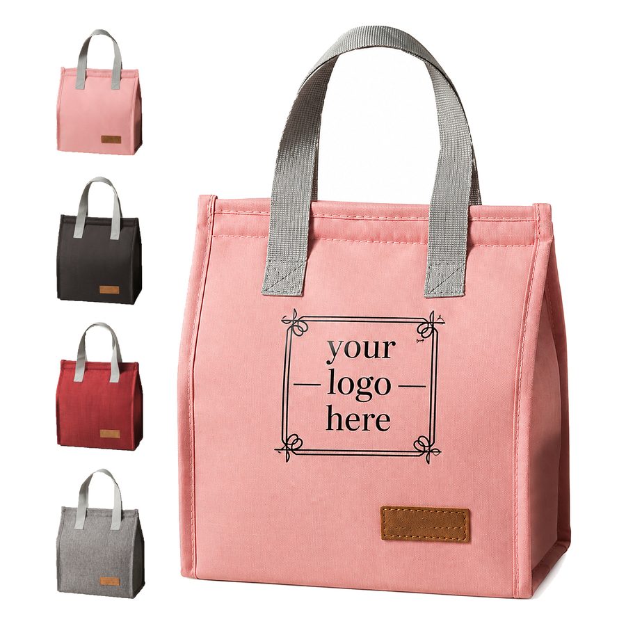 Foldable Oxford Cloth Lunch Cooler Tote