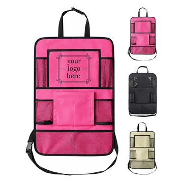 Vehicle Organizer With Clear Tablet Pocket