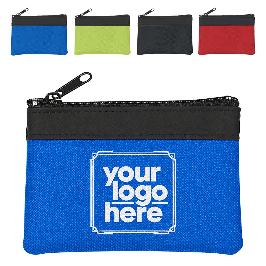 Oxford Fabric Zipper Coin Pouch