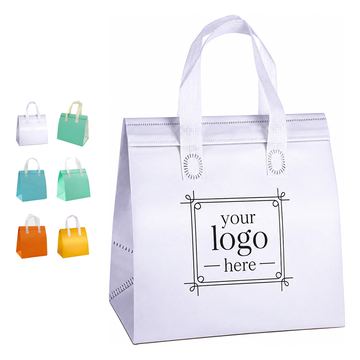 Square Insulated Takeaway Bag With Foil Lining
