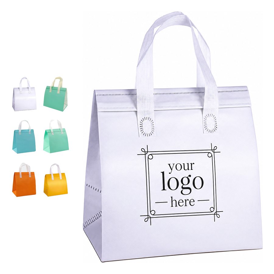 Square Insulated Takeaway Bag With Foil Lining