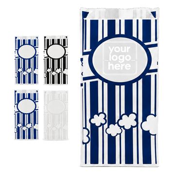 Tall Greaseproof Popcorn Bag