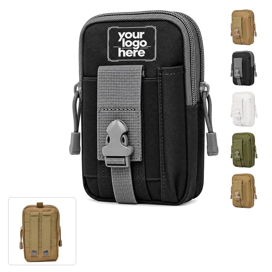 Belt-Attachable Oxford Utility Pouch
