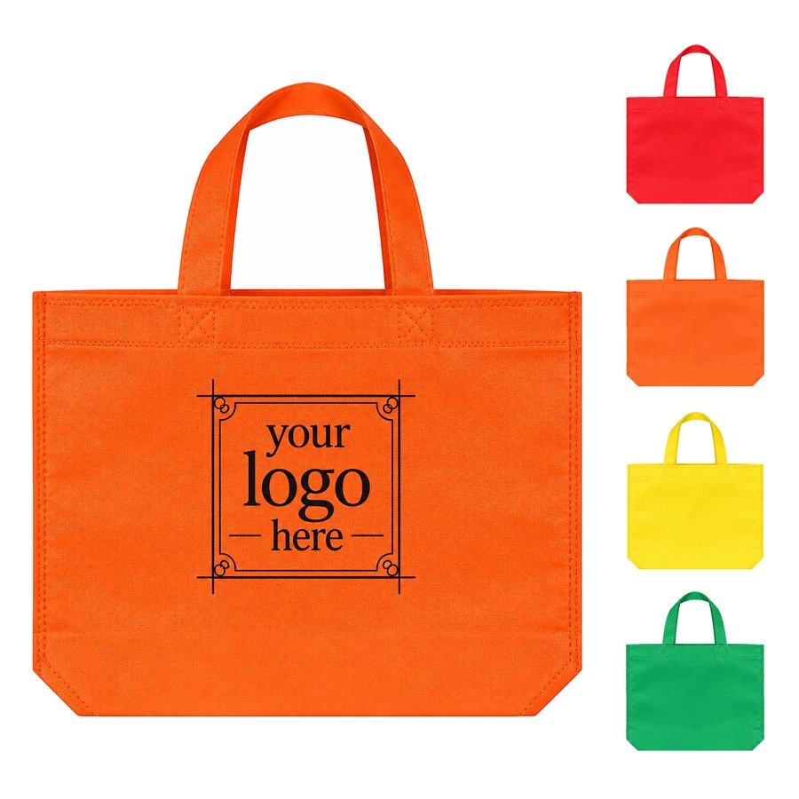 Nonwoven Shopping Tote With Reinforced Handles