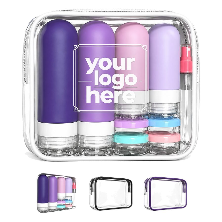 Silicone Bottle And Jar Travel Kit