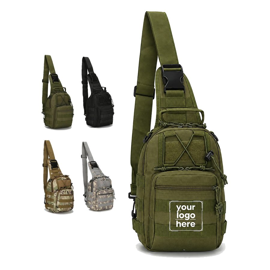 600-Denier Polyester Tactical Sling Bag