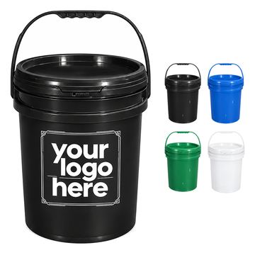Polypropylene Utility Bucket With Reinforced Rim