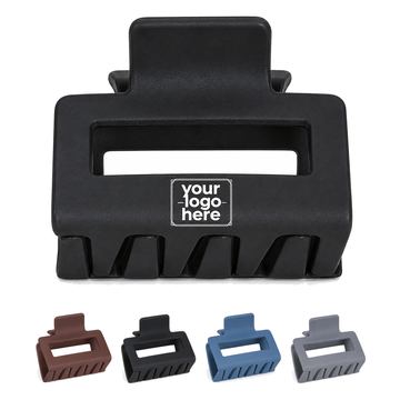 Rectangular Cutout Hair Claw Clip