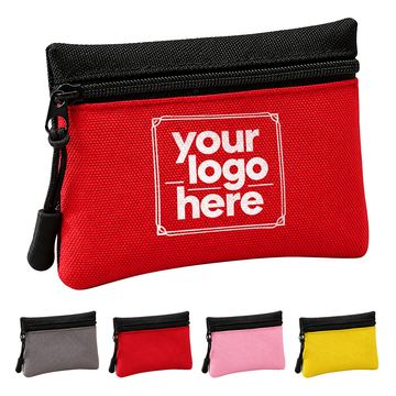 Rectangular Oxford Cloth Coin Pouch