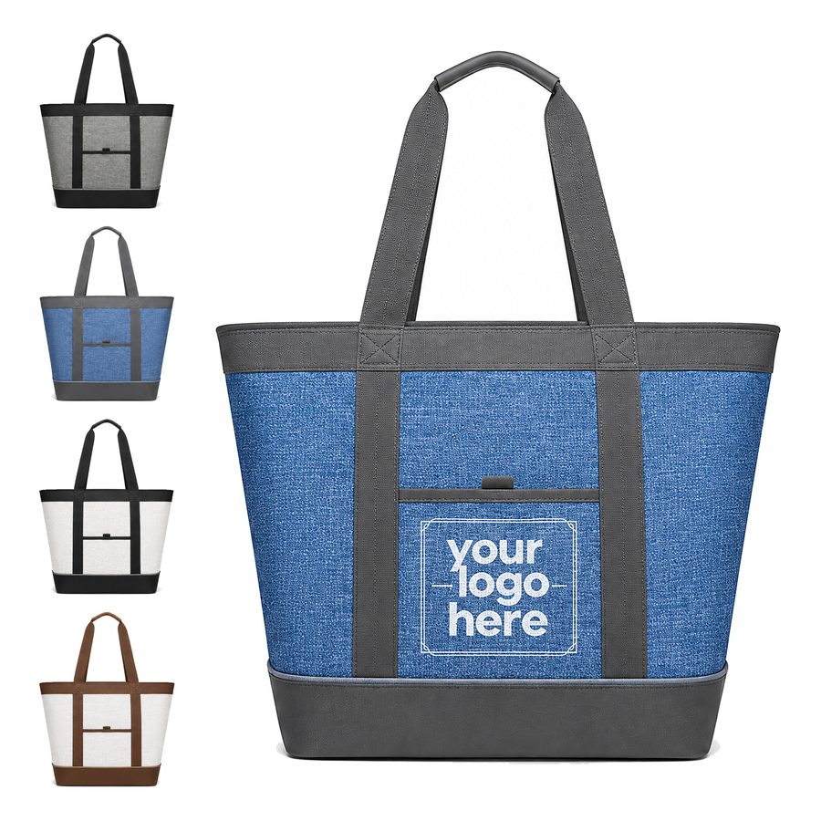 Foil-Lined Polyester Cooler Tote