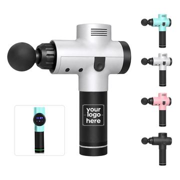 T-Shaped Electric Massager With Interchangeable Heads