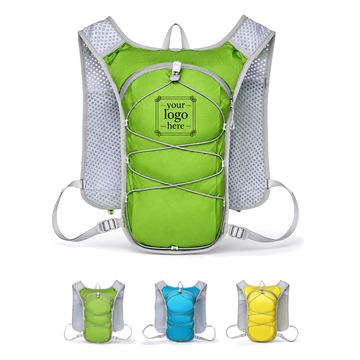 Hydration Backpack With Mesh Side Panels