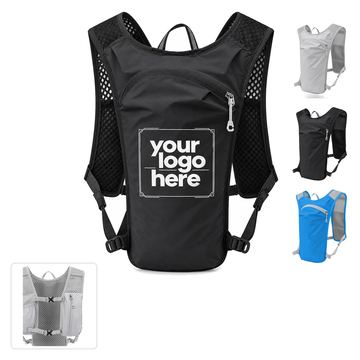 Vest-Style Hydration Backpack With Chest Straps