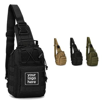 600-Denier Oxford Sling Bag With Organizer Pockets