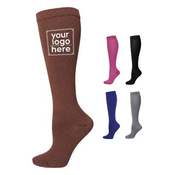 Knee-High Knitted Compression Sock
