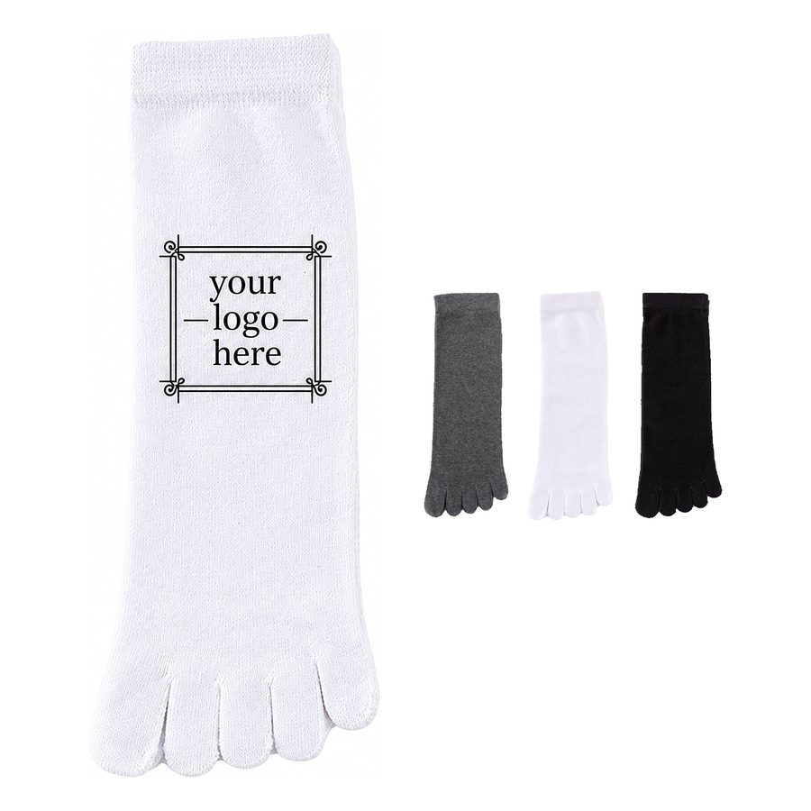 Men’s Knitted Crew Sock With Separate Toes