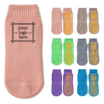 Square-Pad Ankle Grip Sock