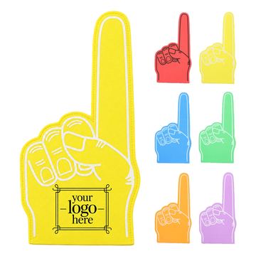 Raised-Index Foam Finger