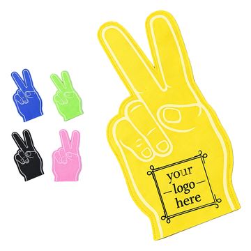 V-Shaped Cheering Foam Hand
