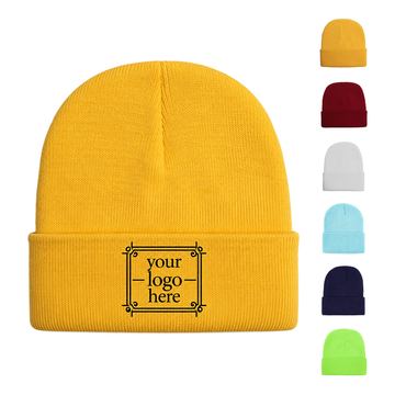Double-Layer Acrylic Cuffed Beanie