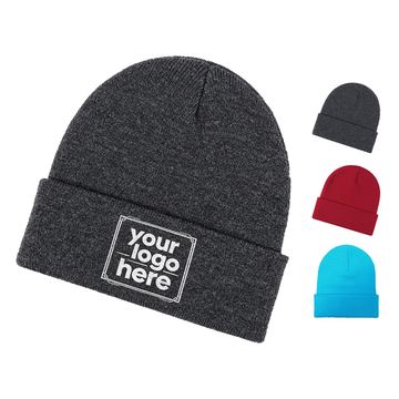 Cuffed Beanie With Shaped Crown