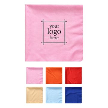 Hemmed-Edge Polyester Bandana