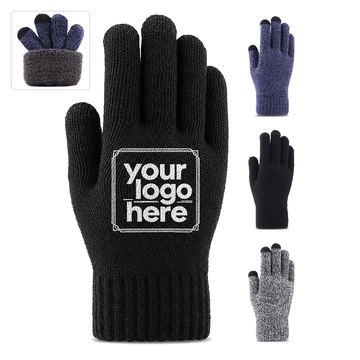 Touchscreen Glove With Fleece Lining