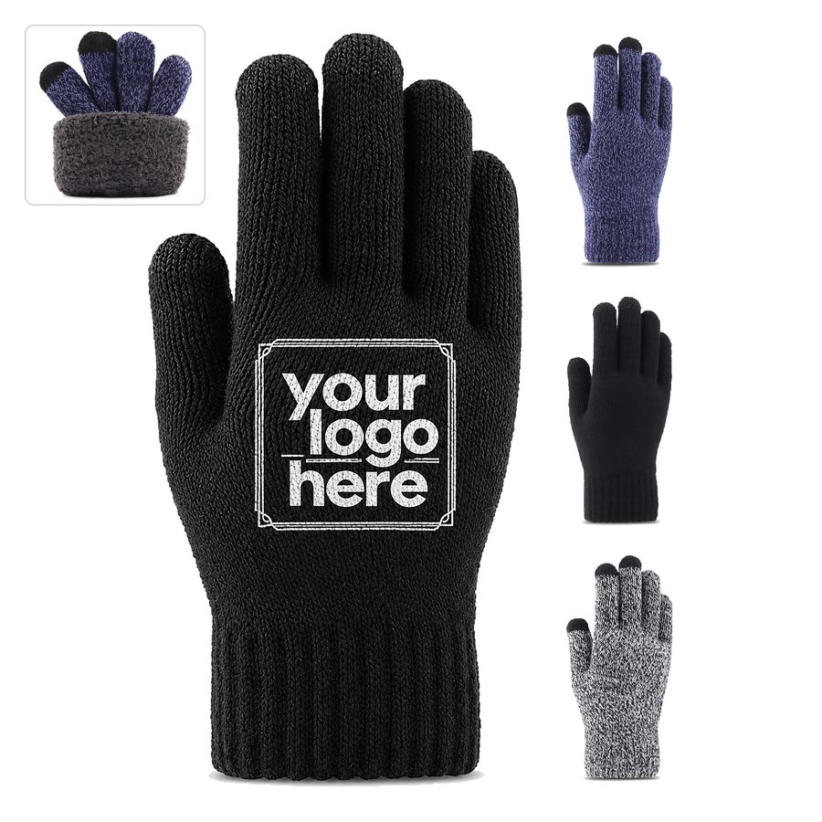 Touchscreen Glove With Fleece Lining