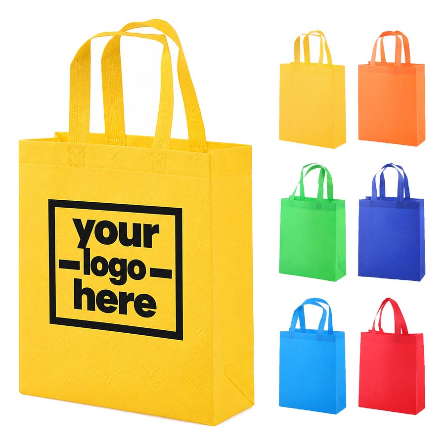 Nonwoven Tote With Side And Bottom Gussets
