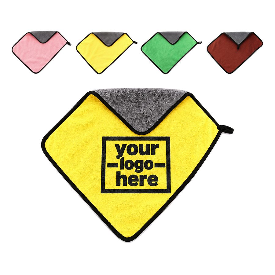 Double-Sided Plush Automotive Towel