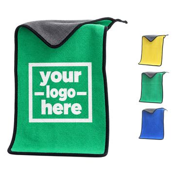 Bound-Edge Microfiber Cleaning Towel