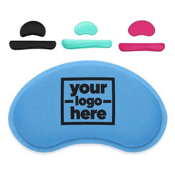 Two-Piece Contoured Keyboard And Mouse Wrist Rest Set