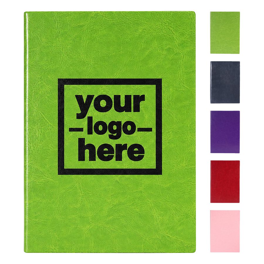 Rounded-Corner Hardcover Notebook
