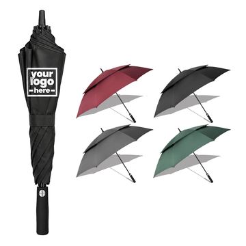 Vented Golf Umbrella With Automatic Opening