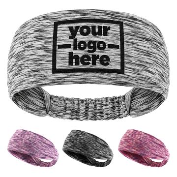 Heathered Stretch Sports Headband