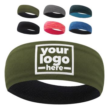 Wide Pull-On Sports Headband