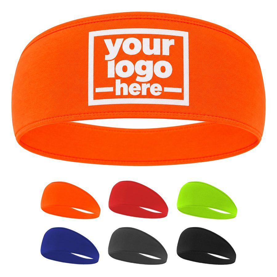 Wide Stretch-Loop Exercise Headband