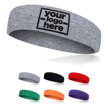 Cotton And Spandex Terry Sweatband