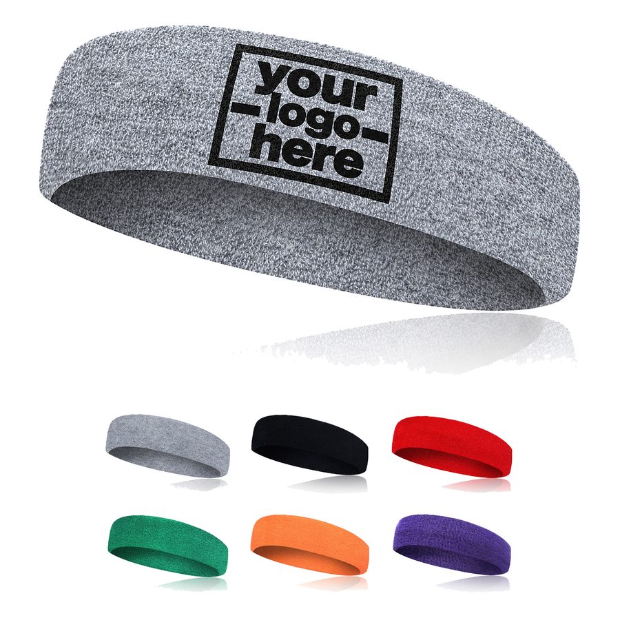 Cotton And Spandex Terry Sweatband