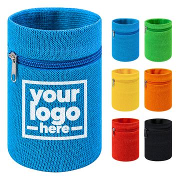 Cotton Knit Wristband Wallet