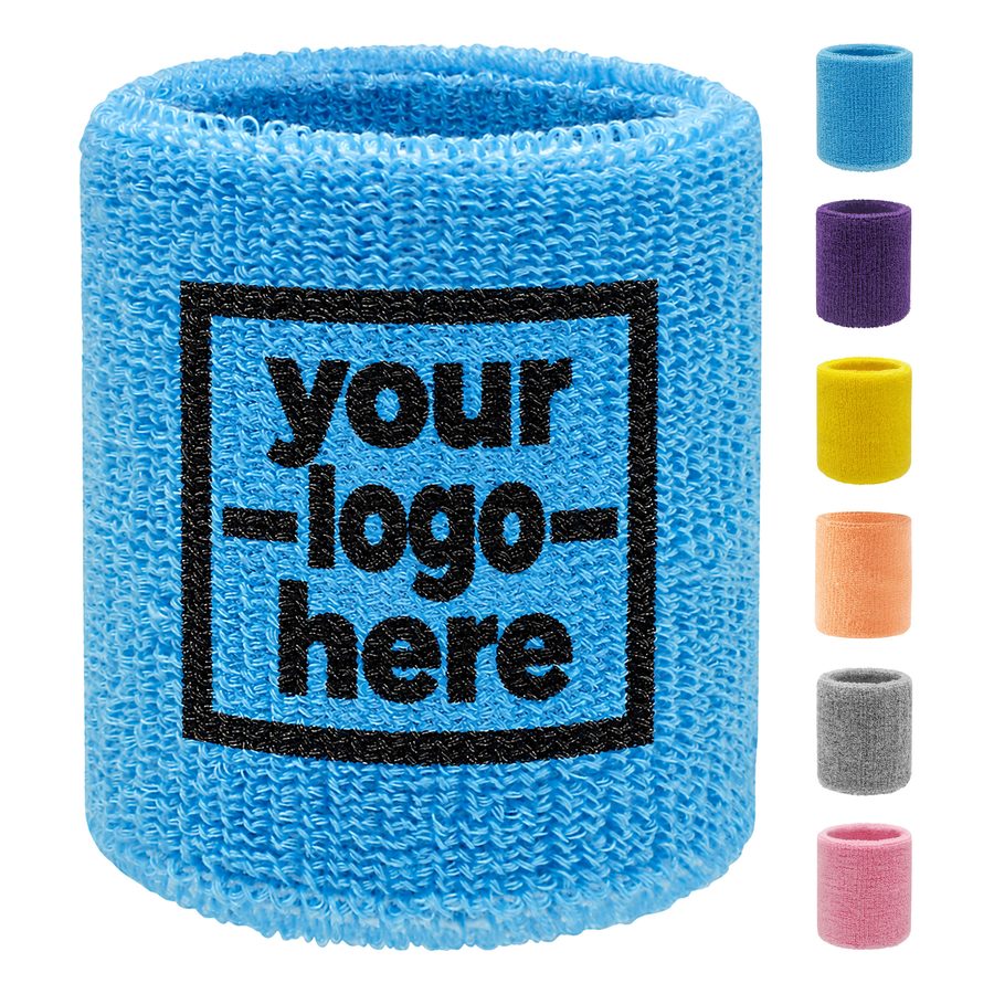 Polyester Terry Wrist Sweatband