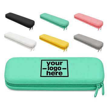 Clamshell Silicone Pencil Case