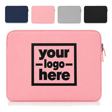 Neoprene Laptop Sleeve With Dual Zipper Pulls