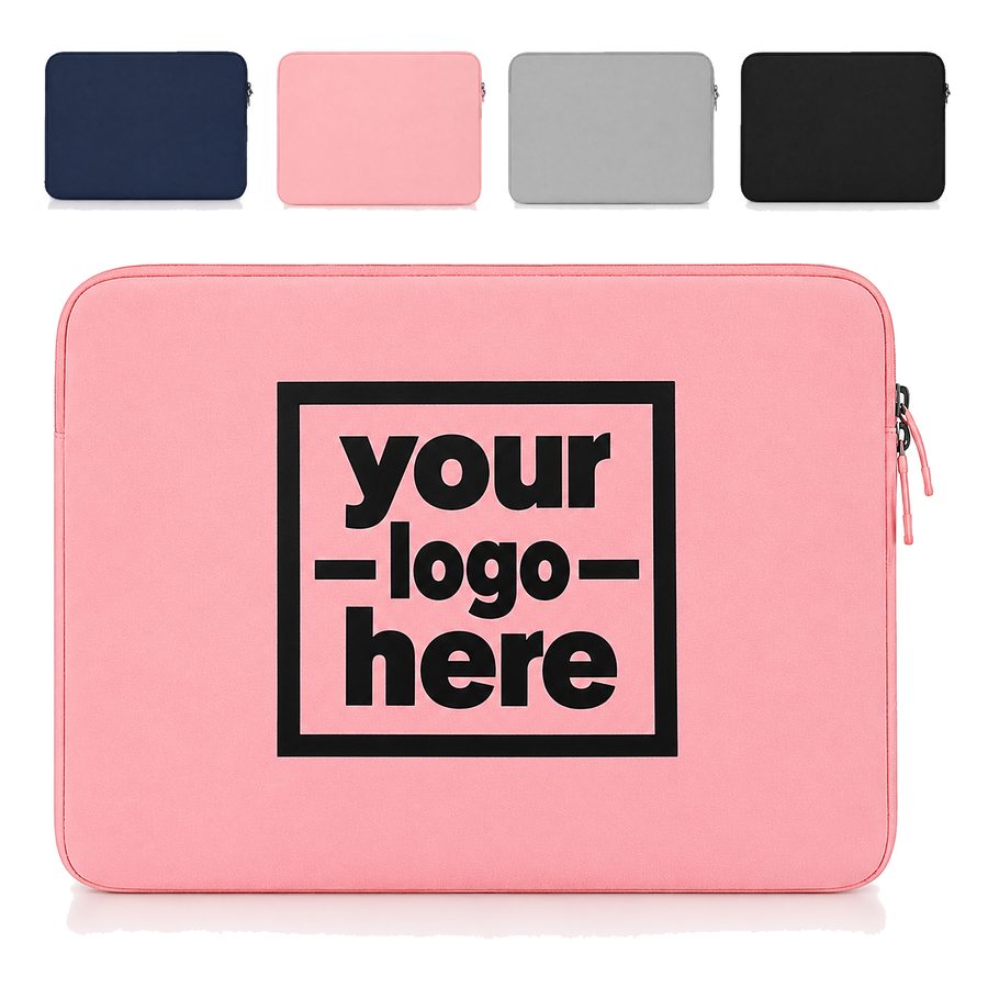 Neoprene Laptop Sleeve With Dual Zipper Pulls
